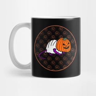 Halloween Horror Rat Dark Round Mug